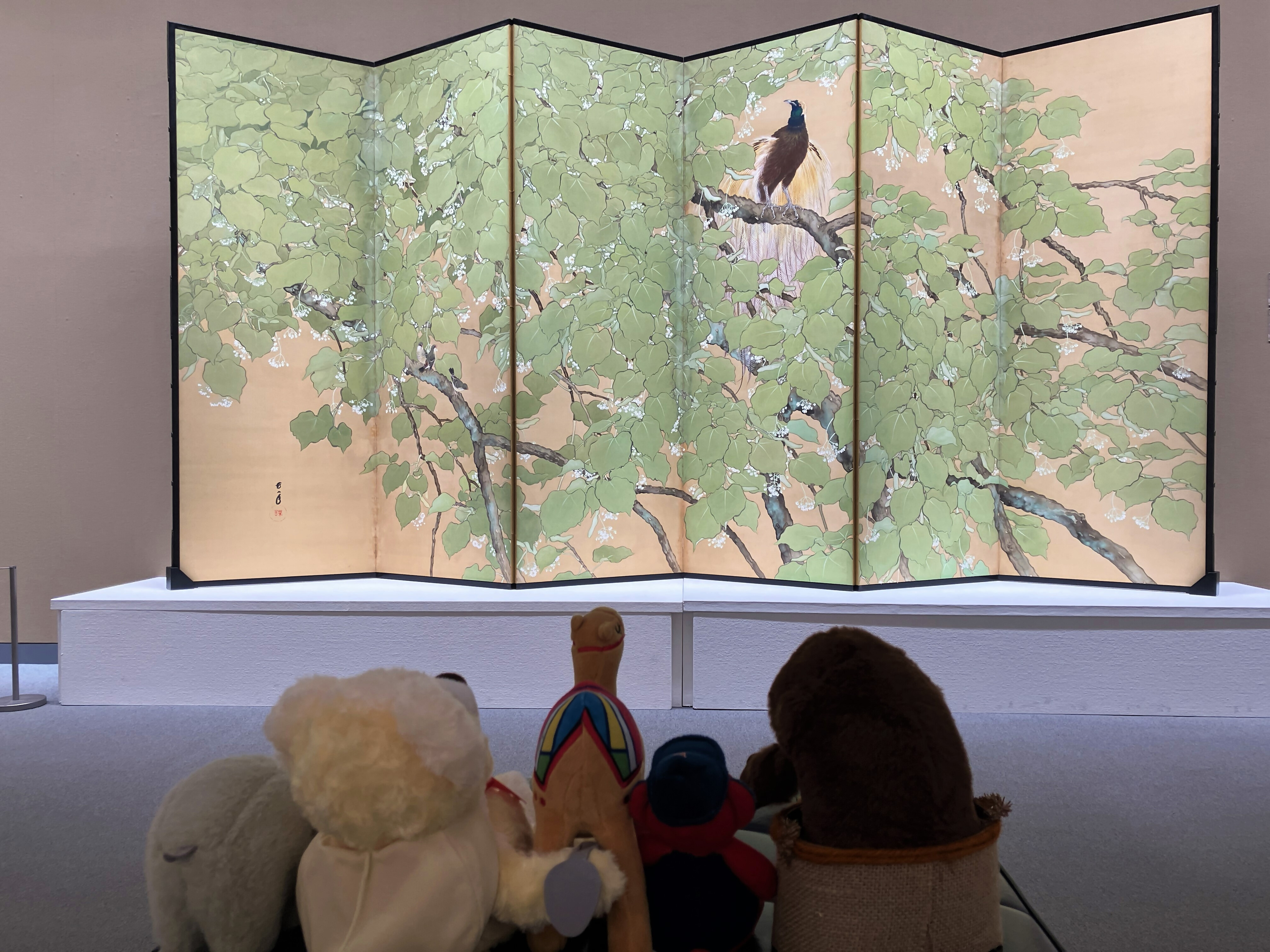 常設企画展「近代名古屋の日本画界」関連イベント　ぬいぐるみお泊り会