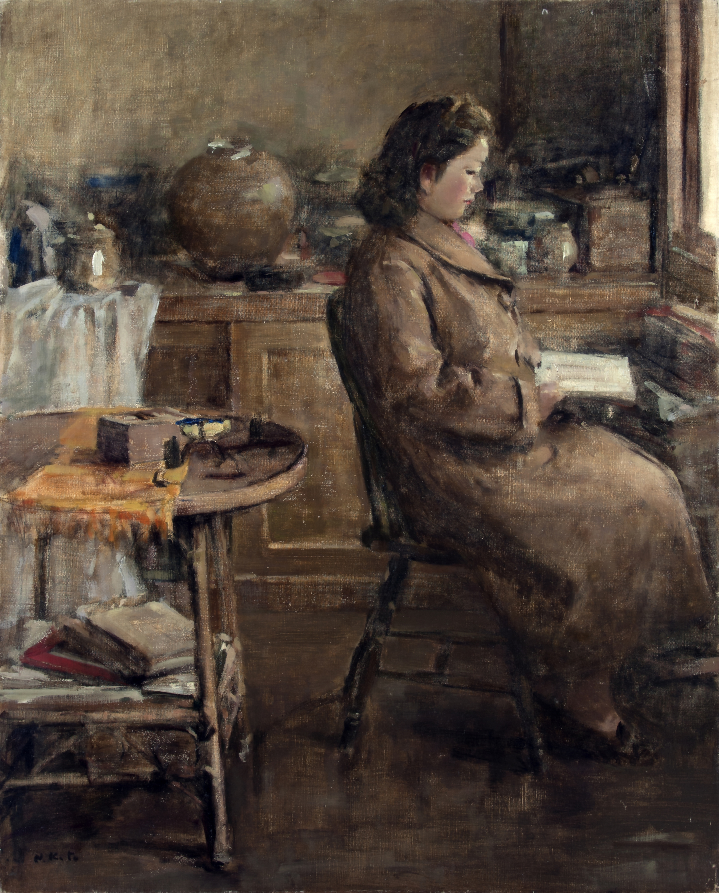 常設企画展＜郷土の洋画家シリーズⅠ＞鬼頭鍋三郎 回顧展